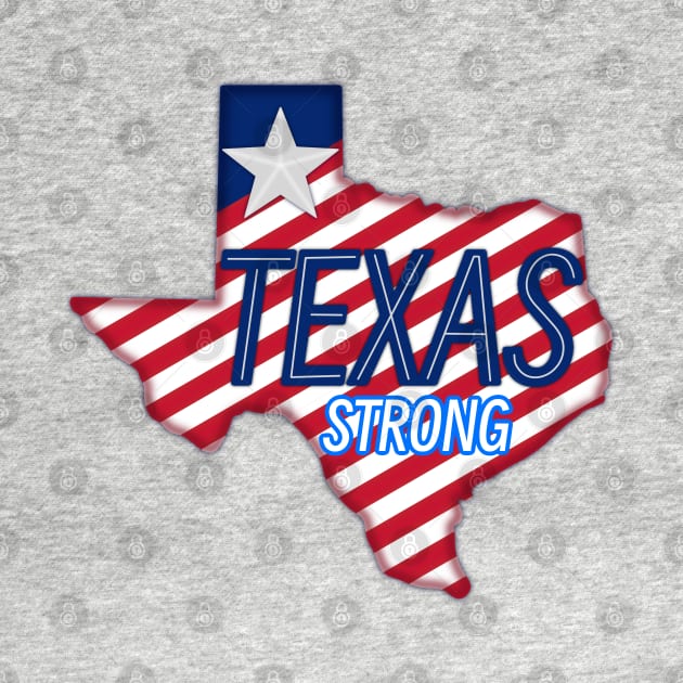 Texas Strong by Ebony T-shirts